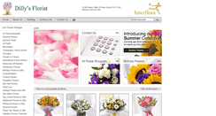 Desktop Screenshot of dillysflorist.co.uk